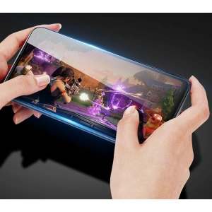 Sticlă întărită Dux Ducis 9D Sticlă Temperată Motorola Moto Edge 20 neagră (compatible cu husă)