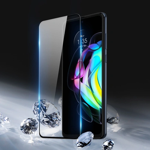 Kup Sticlă întărită Dux Ducis 9D Sticlă Temperată Motorola Moto Edge 20 neagră (compatible cu husă) - DDS752 - {ean13} - Sklep Home Screen