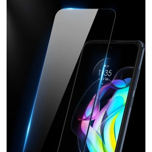 Sticlă întărită Dux Ducis 9D Sticlă Temperată Motorola Moto Edge 20 neagră (compatible cu husă)