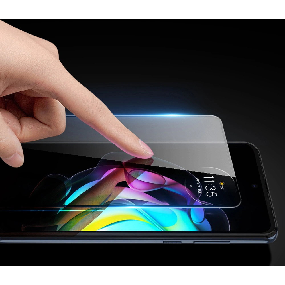 Szkło hartowane Dux Ducis 9D Tempered Glass Motorola Moto Edge 20 czarny (case friendly)