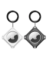 Brelok Dux Ducis Apple AirTag biały/czarny [2 pack]
