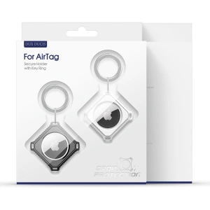 Kup Brelok Dux Ducis Apple AirTag biały/czarny [2 pack] - DDS754 - {ean13} - Sklep Home Screen