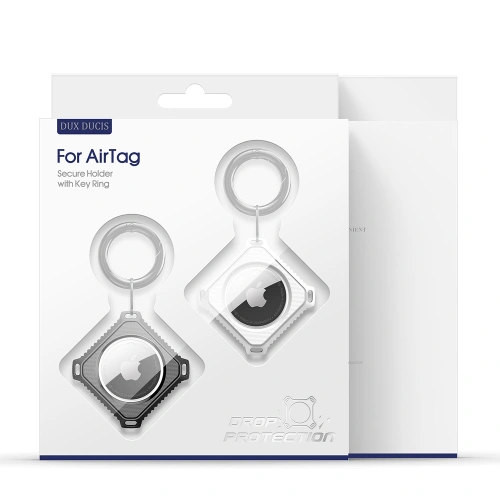 Kup Brelok Dux Ducis Apple AirTag weiß/schwarz [2 pack] - DDS754 - {ean13} - Sklep Home Screen