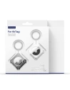 Kup Brelok Dux Ducis Apple AirTag biały/czarny [2 pack] - DDS754 - {ean13} - Sklep Home Screen
