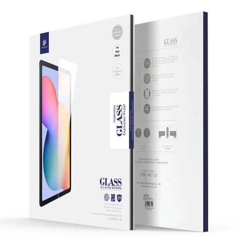 Kup Szkło hartowane Dux Ducis Tempered Glass Apple iPad mini 2021 (6. generacji) / iPad mini 8.3" 2024 (7. generacji) przezroczysty (case friendly) - DDS756 - {ean13} - Sklep Home Screen