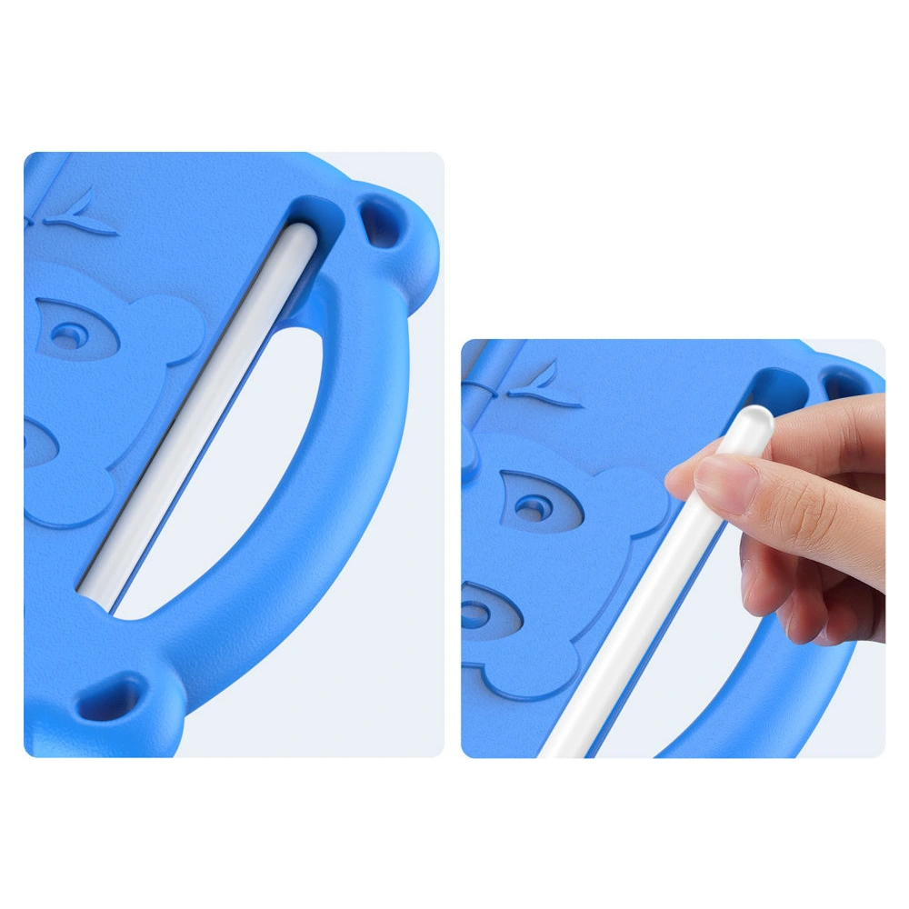 Etui Dux Ducis Panda Apple iPad mini 2021 (6. generacji) / iPad mini 8.3" 2024 (7. generacji) niebieski