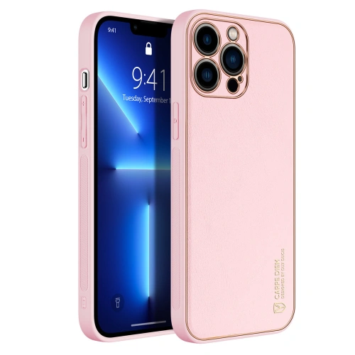 Etui Dux Ducis Yolo Apple iPhone 13 Pro růžové