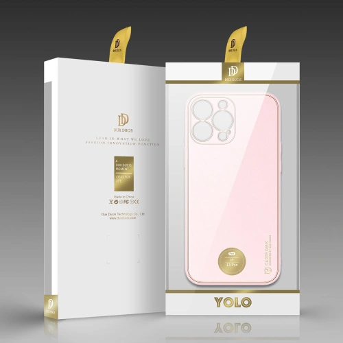 Etui Dux Ducis Yolo Apple iPhone 13 Pro růžové