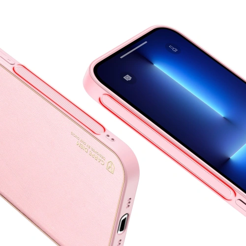 Etui Dux Ducis Yolo pentru Apple iPhone 13 Pro roz.