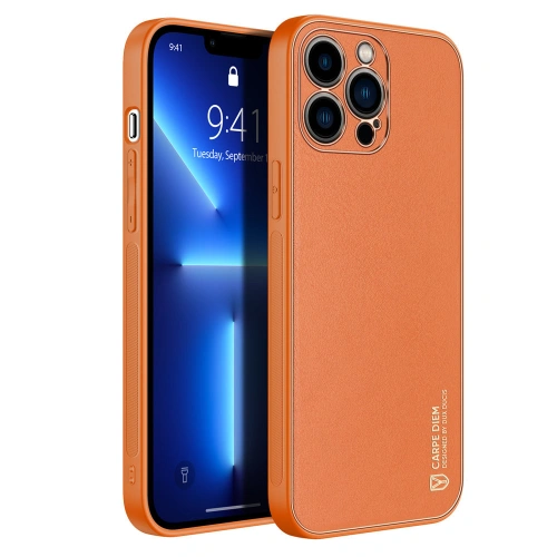 Etui Dux Ducis Yolo Apple iPhone 13 Pro oranžový