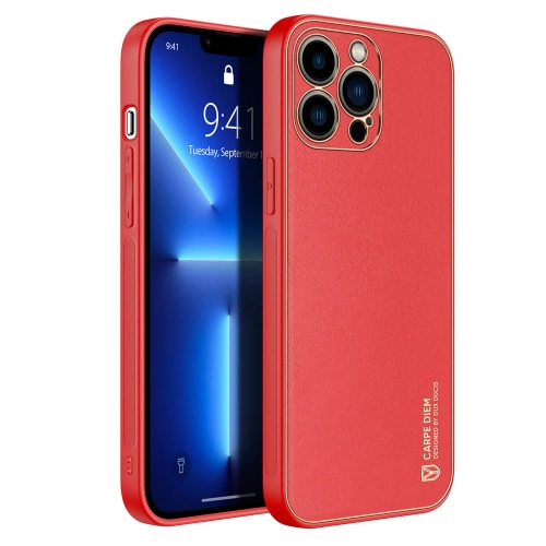 Etui Dux Ducis Yolo Apple iPhone 13 Pro červené