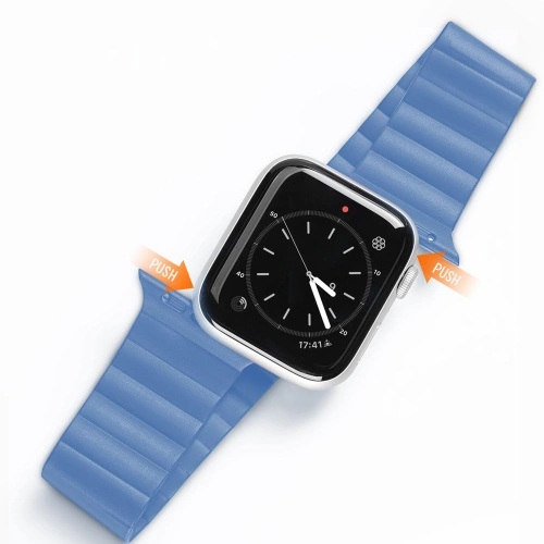 Kup Pasek Dux Ducis Magnetic Strap Apple Watch 4/5/6/7/8/9/SE/10 40/41/42mm modrý (Chain Version) - DDS790 - {ean13} - Sklep Home Screen
