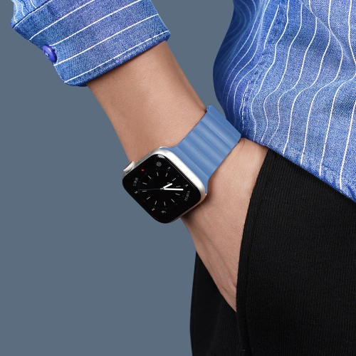 Kup Pasek Dux Ducis Magnetic Strap Apple Watch 4/5/6/7/8/9/SE/10 40/41/42mm modrý (Chain Version) - DDS790 - {ean13} - Sklep Home Screen