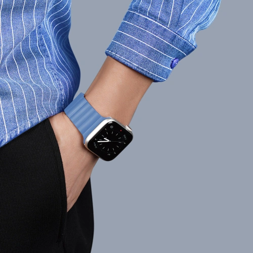 Kup Pasek Dux Ducis Magnetic Strap Apple Watch 4/5/6/7/8/9/SE/10 40/41/42mm modrý (Chain Version) - DDS790 - {ean13} - Sklep Home Screen