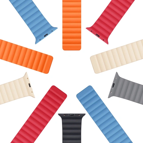 Buy Dux Ducis Magnetic Strap for Apple Watch 4/5/6/7/8/9/SE/10 40/41/42mm beige (Chain Version) - DDS792 - {ean13} - Home Screen Store Europe