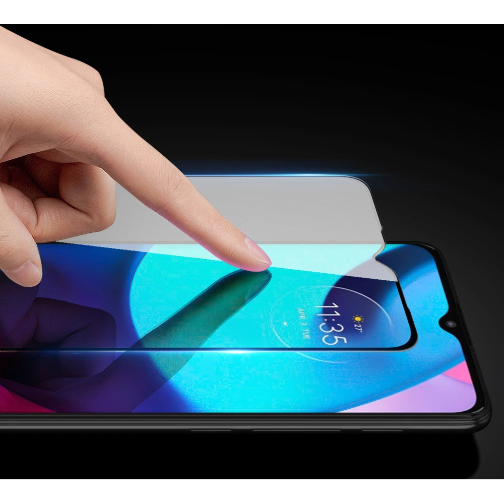 Szkło hartowane Dux Ducis 10D Tempered Glass Motorola Moto E20 czarny (case friendly)