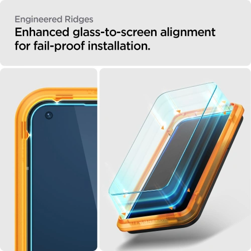Kup Gehärtetes Glas Spigen GLAS.tR Slim AlignMaster Nothing Phone 1 Klar [2 PACK] - SPN2542 - {ean13} - Sklep Home Screen