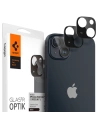 Gehärtetes Glas für die Spigen Optik.tr Kamera Schutz Apple iPhone 14/14 Plus Schwarz [2 PACK]