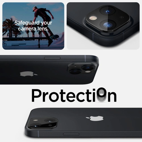 Kup Sticlă călită pentru aparatul Spigen Optik.tr Camera Protector Apple iPhone 14/14 Plus Negru [2 PACK] - SPN2543 - {ean13} - Sklep Home Screen