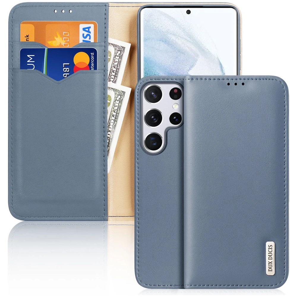 Etui Dux Ducis Hivo Samsung Galaxy S22 Ultra niebieski