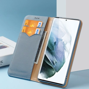 Etui Dux Ducis Hivo Samsung Galaxy S22 Ultra niebieski