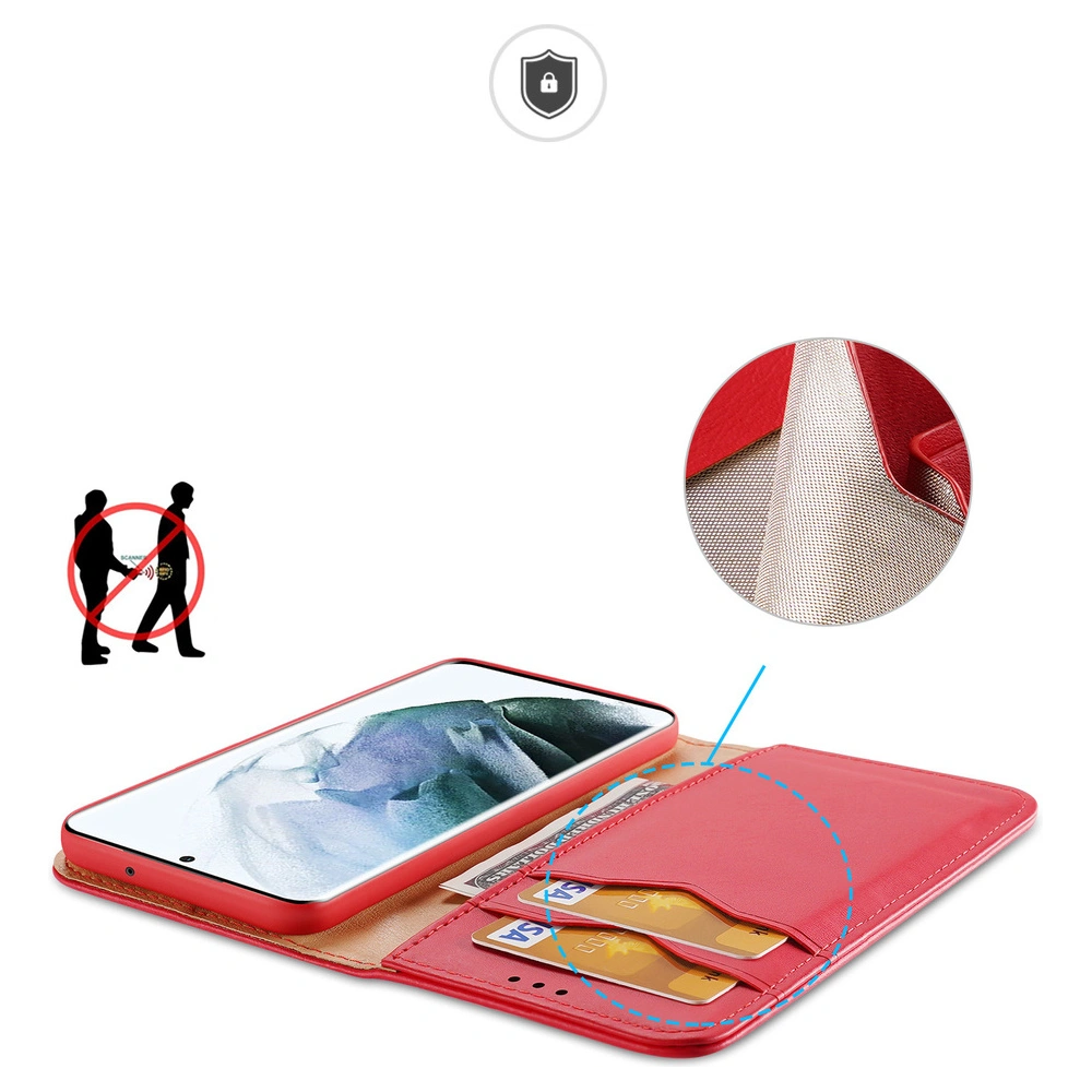 Etui Dux Ducis Hivo Samsung Galaxy S22 Ultra czerwony