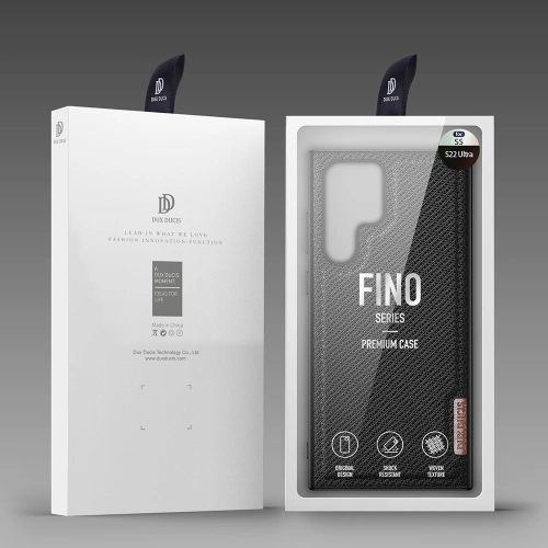 Kup Etui Dux Ducis Fino Samsung Galaxy S22 Ultra czarny - DDS820 - {ean13} - Sklep Home Screen
