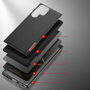 Kup Case Dux Ducis Fino Samsung Galaxy S22 Ultra schwarz - DDS820 - {ean13} - Sklep Home Screen