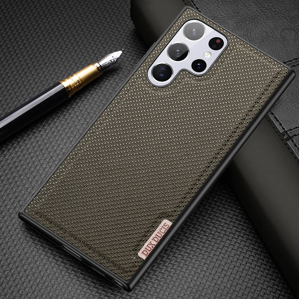 Etui Dux Ducis Fino Samsung Galaxy S22 Ultra czarny