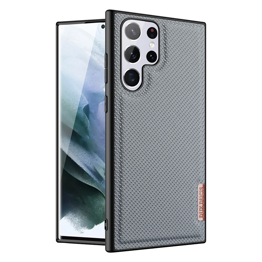 Etui Dux Ducis Fino Samsung Galaxy S22 Ultra niebieski