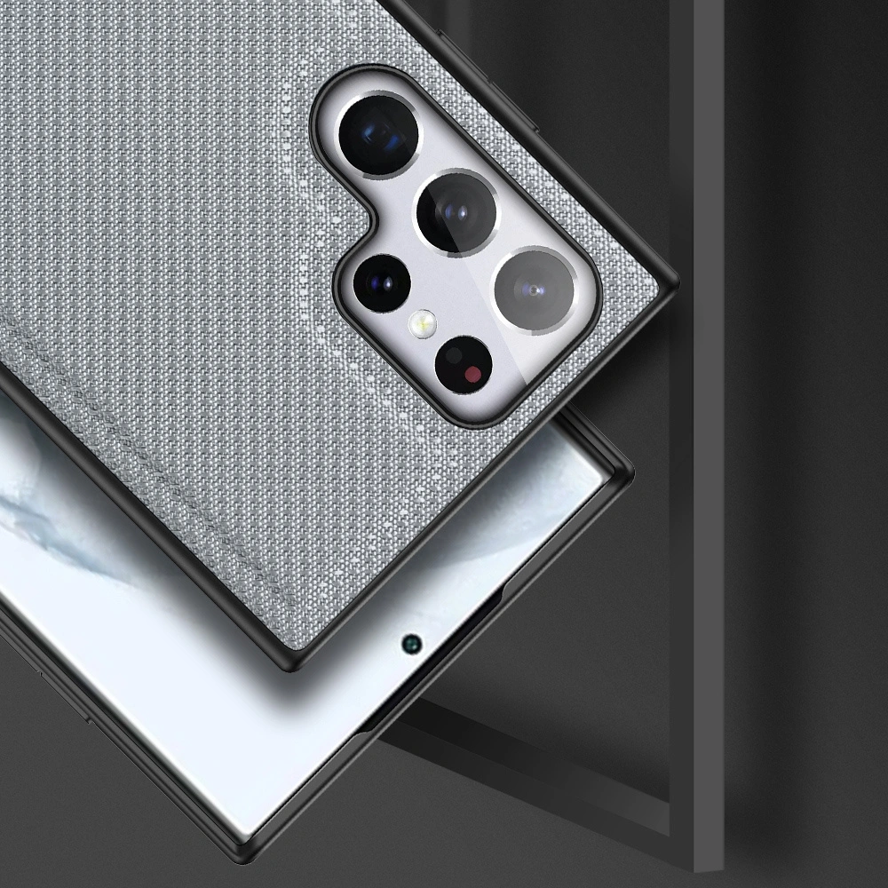 Etui Dux Ducis Fino Samsung Galaxy S22 Ultra niebieski