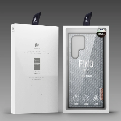 Kup Etui Dux Ducis Fino Samsung Galaxy S22 Ultra modrý - DDS821 - {ean13} - Sklep Home Screen