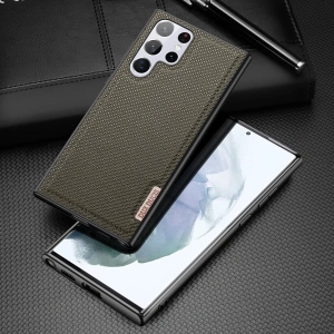 Etui Dux Ducis Fino Samsung Galaxy S22 Ultra zielony
