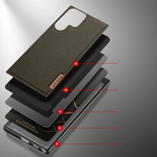 Kup Case Dux Ducis Fino Samsung Galaxy S22 Ultra grün - DDS822 - {ean13} - Sklep Home Screen