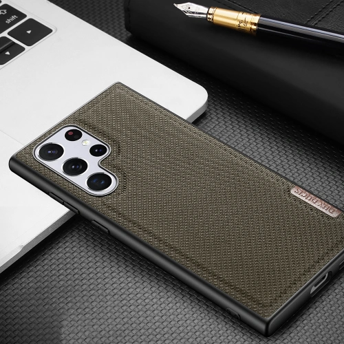 Kup Case Dux Ducis Fino Samsung Galaxy S22 Ultra grün - DDS822 - {ean13} - Sklep Home Screen