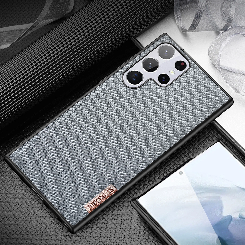 Etui Dux Ducis Fino Samsung Galaxy S22 Ultra zielony