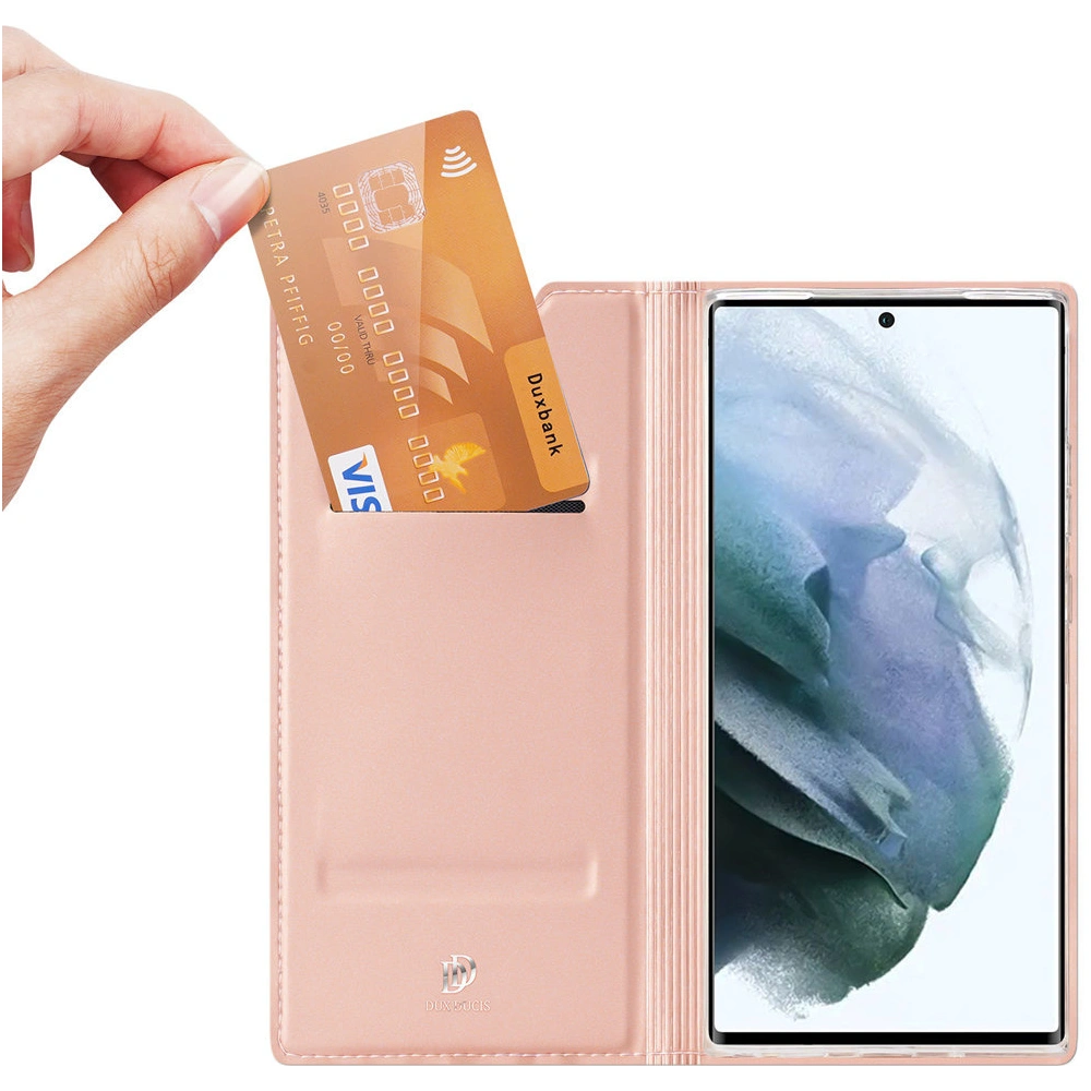 Etui Dux Ducis Skin Pro Samsung Galaxy S22 Ultra różowy