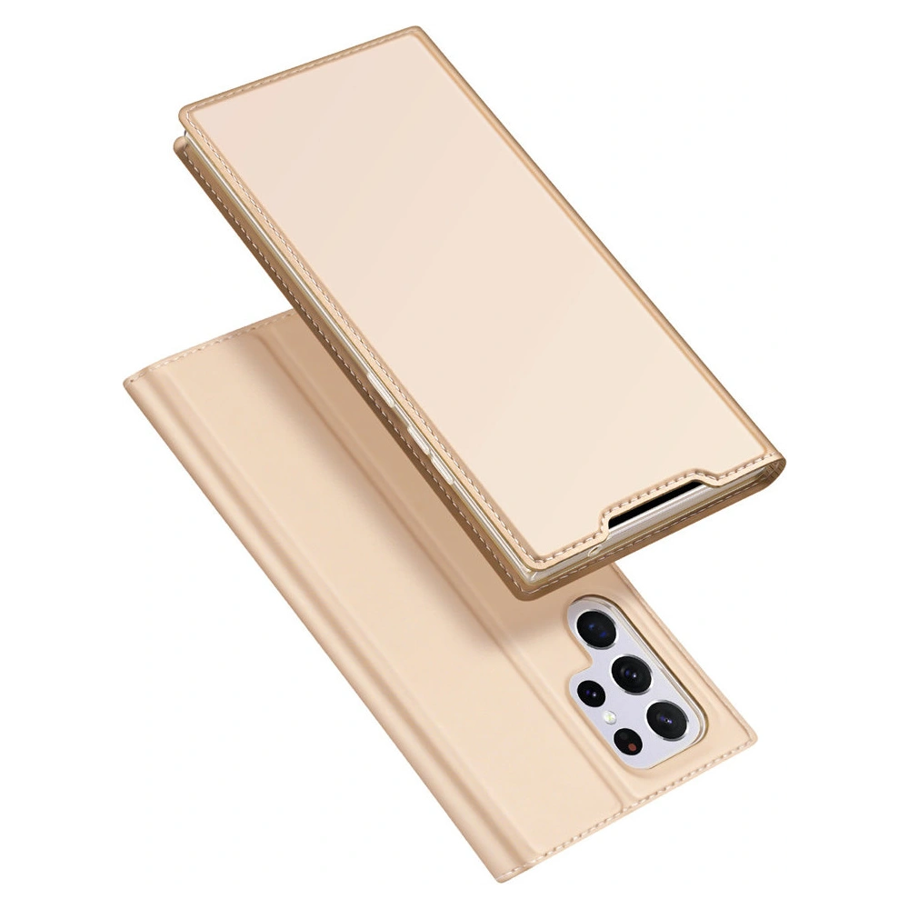 Etui Dux Ducis Skin Pro Samsung Galaxy S22 Ultra złoty