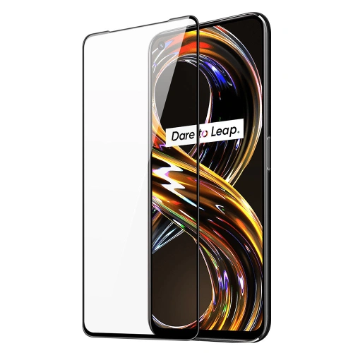 Kup Sticlă securizată Dux Ducis 9D Sticlă Temperată Realme 8i neagră (compatibilă cu husele) - DDS851 - {ean13} - Sklep Home Screen