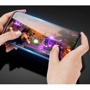 Tvrzené sklo Dux Ducis 9D pro Realme 8i černé (přátelské k pouzdru)