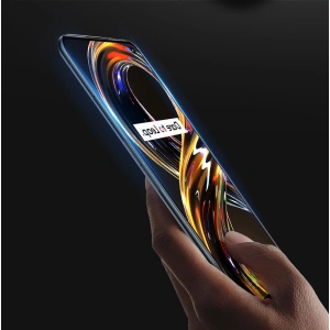 Tvrzené sklo Dux Ducis 9D pro Realme 8i černé (přátelské k pouzdru)