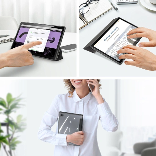 Kup Etui Dux Ducis Toby Samsung Galaxy Tab A8 10.5 suport pentru stylus negru - DDS852 - {ean13} - Sklep Home Screen