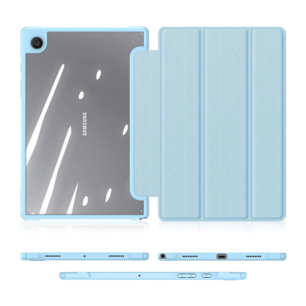 Etui Dux Ducis Toby Samsung Galaxy Tab A8 10.5 stylus holder niebieski