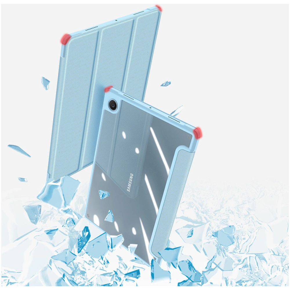 Etui Dux Ducis Toby Samsung Galaxy Tab A8 10.5 stylus holder niebieski