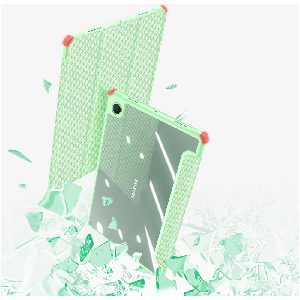 Etui Dux Ducis Toby Samsung Galaxy Tab A8 10.5 stylus holder zielony