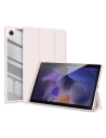 Etui Dux Ducis Toby Samsung Galaxy Tab A8 10.5 suport pentru stilou roz