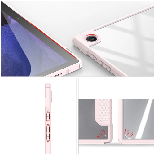 Kup Etui Dux Ducis Toby Samsung Galaxy Tab A8 10.5 suport pentru stilou roz - DDS855 - {ean13} - Sklep Home Screen