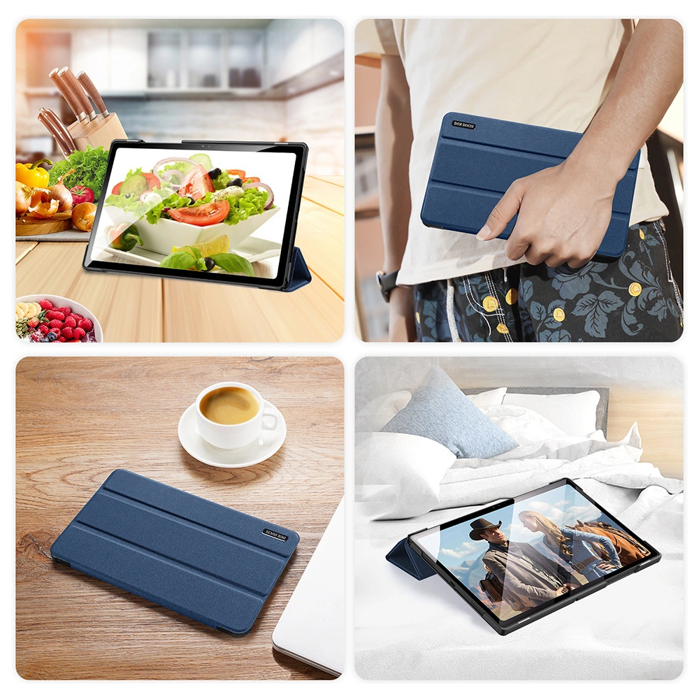Etui Dux Ducis Domo Samsung Galaxy Tab A8 10.5 niebieski