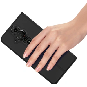 Kup Etui Dux Ducis Skin Pro pentru Sony Xperia Pro-I negru - DDS892 - {ean13} - Sklep Home Screen