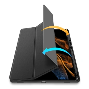 Case Dux Ducis Toby Samsung Galaxy Tab S8 Ultra Stylus-Halter schwarz